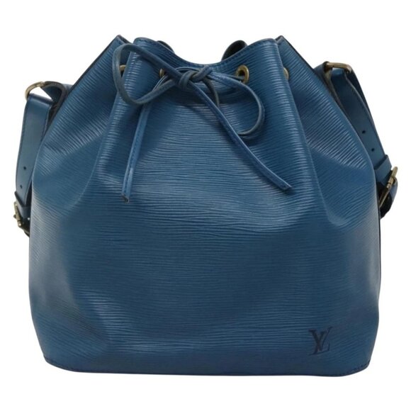 LOUIS VUITTON Epi Petit Noe Shoulder Bag Blue LV Auth - Picture 2 of 16